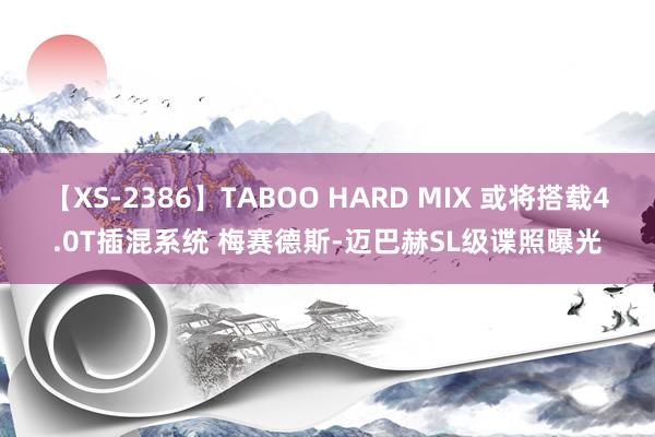 【XS-2386】TABOO HARD MIX 或将搭载4.0T插混系统 梅赛德斯-迈巴赫SL级谍照曝光