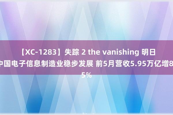 【XC-1283】失踪 2 the vanishing 明日香 中国电子信息制造业稳步发展 前5月营收5.95万亿增8.5%