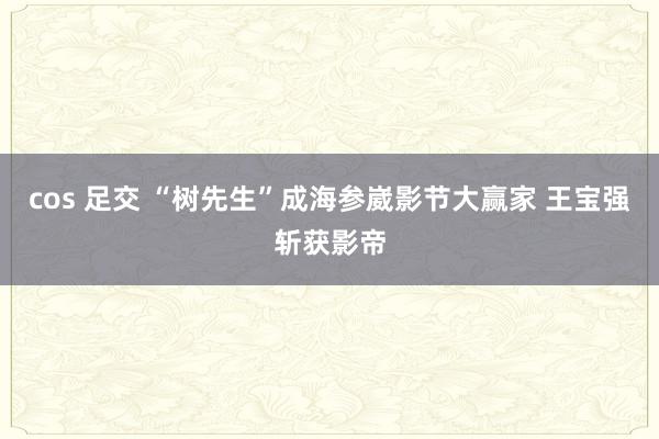 cos 足交 “树先生”成海参崴影节大赢家 王宝强斩获影帝